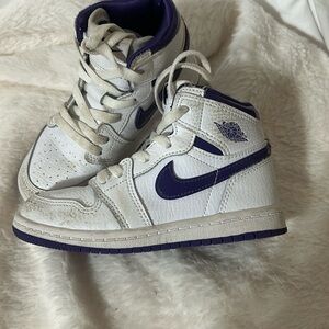 Child’s  Niki Air Jordan. High tops